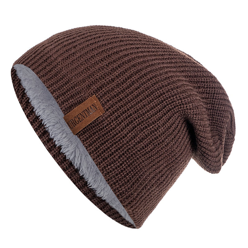 Warm Knitted Beanie - many colours
