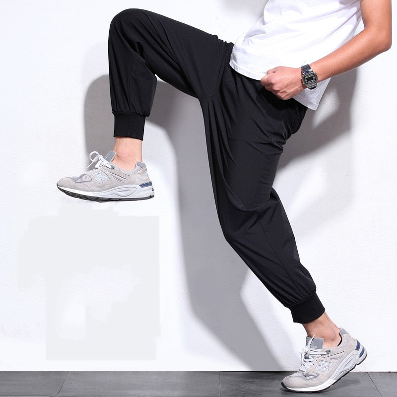 Black Casual Sweatpants