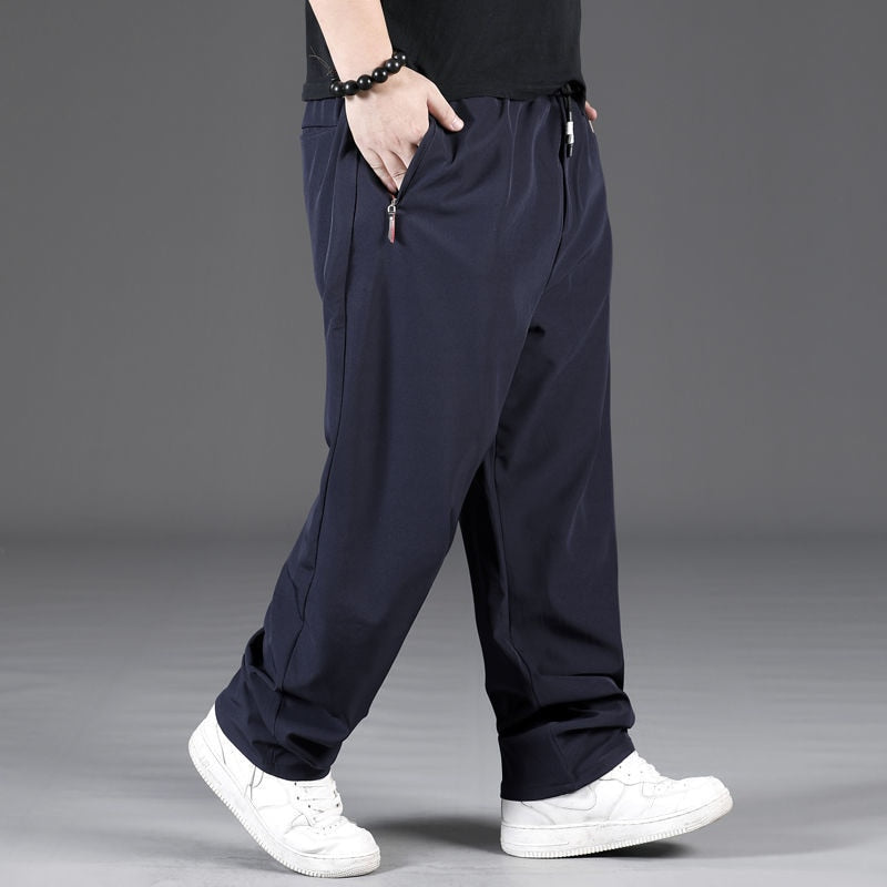 XL-8XL Baggy Casual Elastic Waist Trousers - 3 Colours