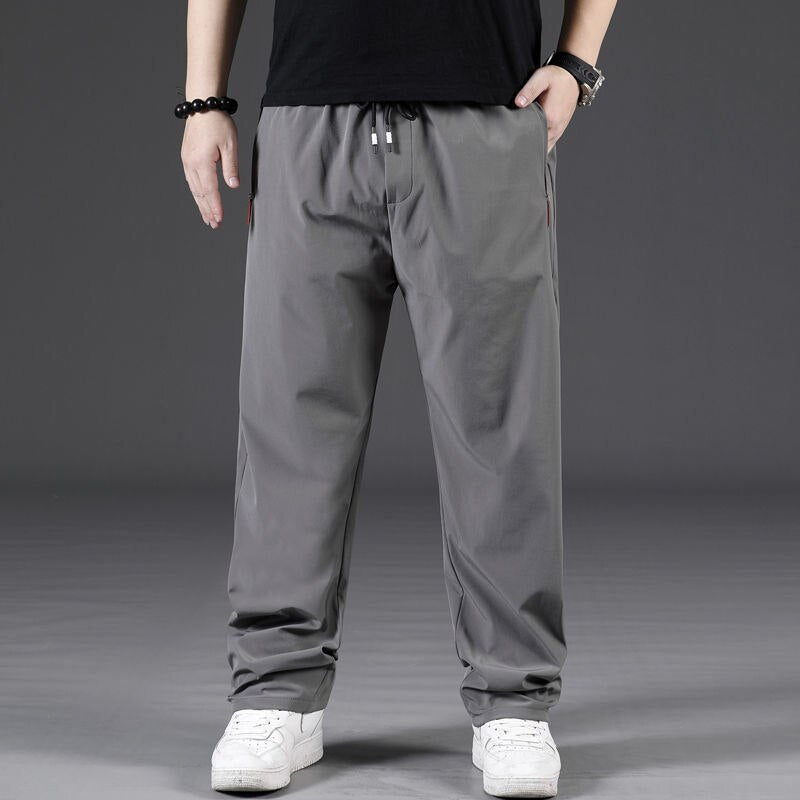 XL-8XL Baggy Casual Elastic Waist Trousers - 3 Colours
