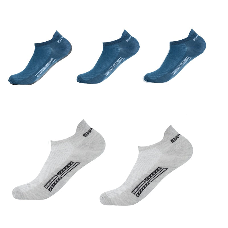 5 Pack Ankle Sports Socks