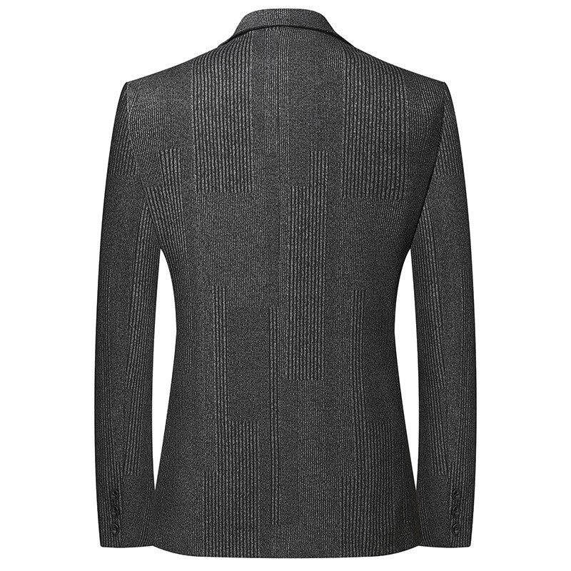 XL-7XL Striped Suit Jacket - 2 colours
