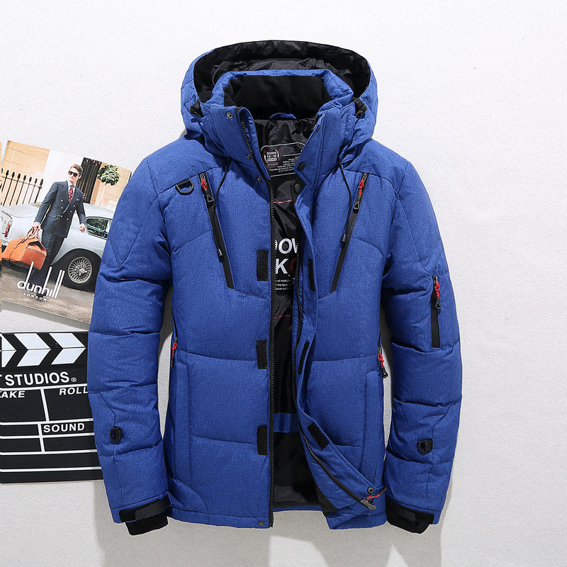 White Duck Down Thick Puffer Jacket - 5 COLOURS
