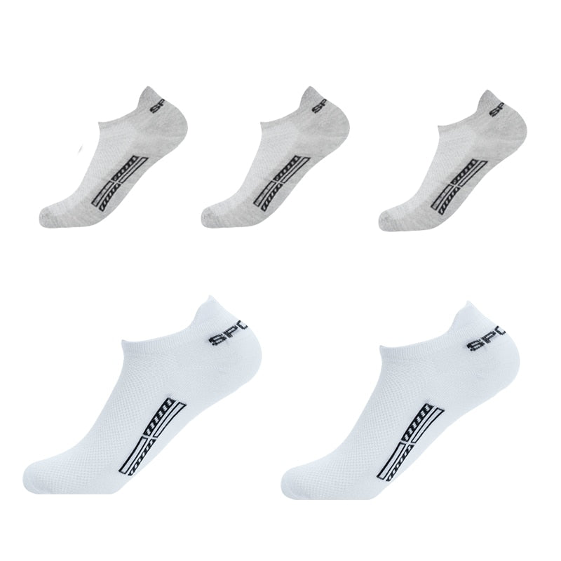 5 Pack Ankle Sports Socks