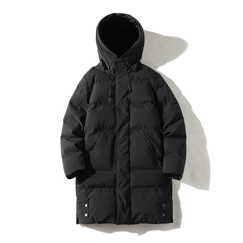 XS-7XL Long Winter Jacket - 3 COLOURS