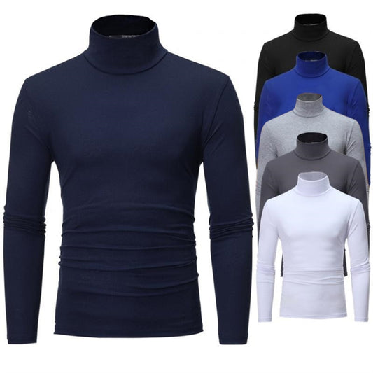 XS-XL Casual Slim Fit Basic Turtleneck  - 7 colours