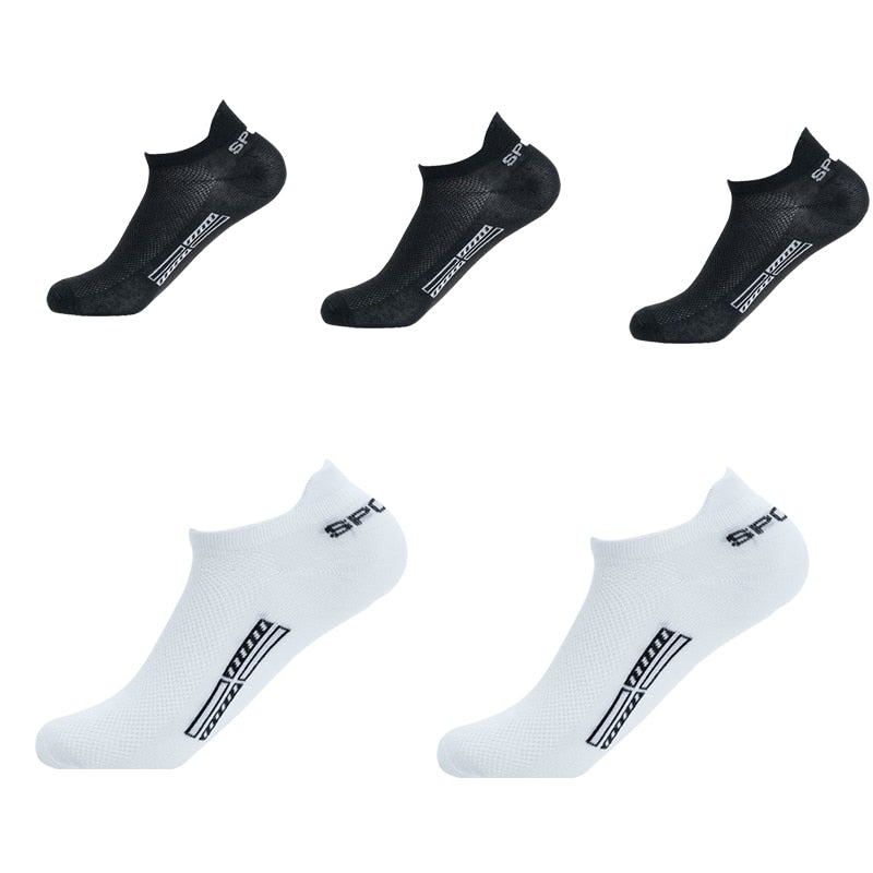 5 Pack Ankle Sports Socks