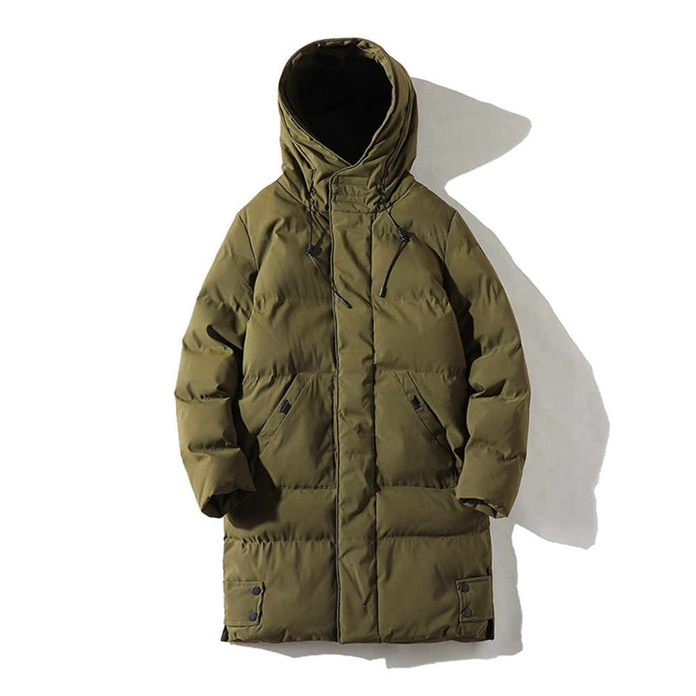 XS-7XL Long Winter Jacket - 3 COLOURS