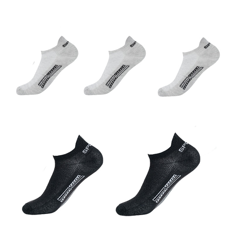 5 Pack Ankle Sports Socks