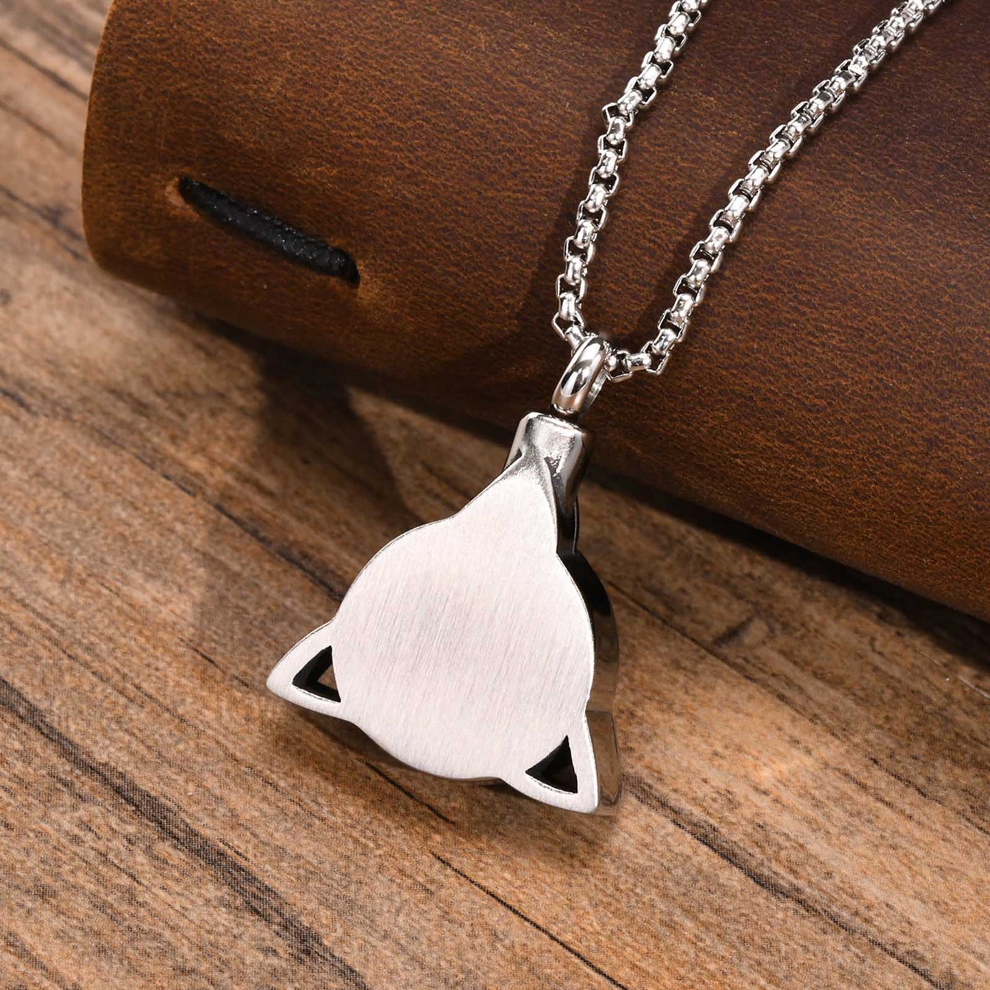 Tribal Celtic Knot Urn Necklace