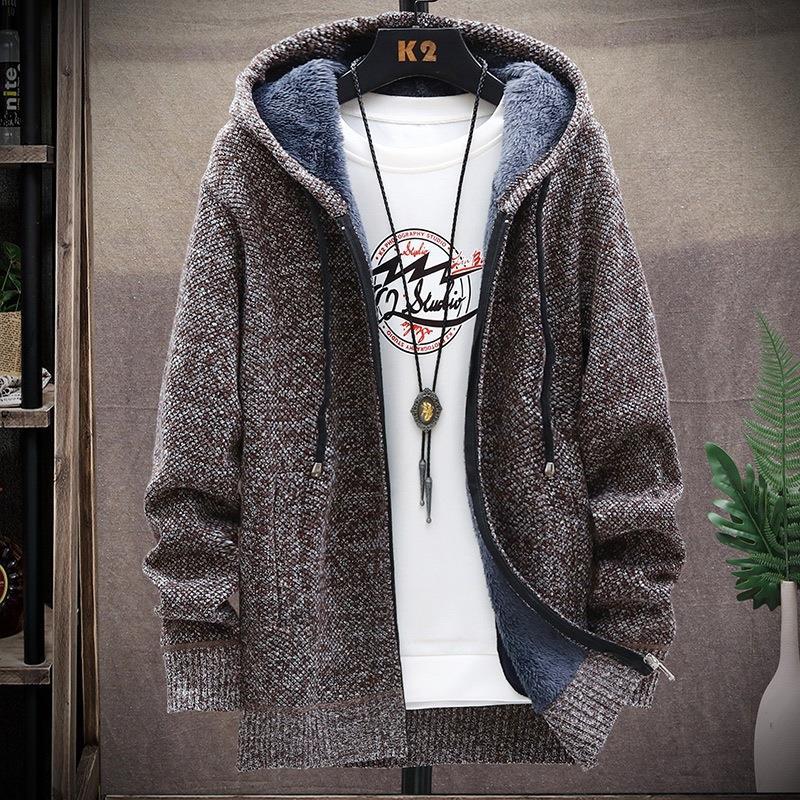 S-XXL Fleece Sweater Coat - 5 COLOURS