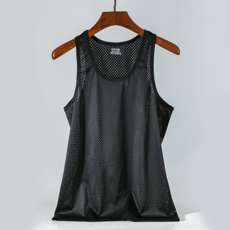 XS-XL Mesh Fitness Vest - 4 colours