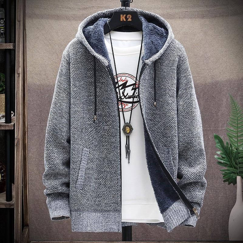 S-XXL Fleece Sweater Coat - 5 COLOURS