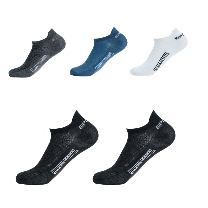 5 Pack Ankle Sports Socks