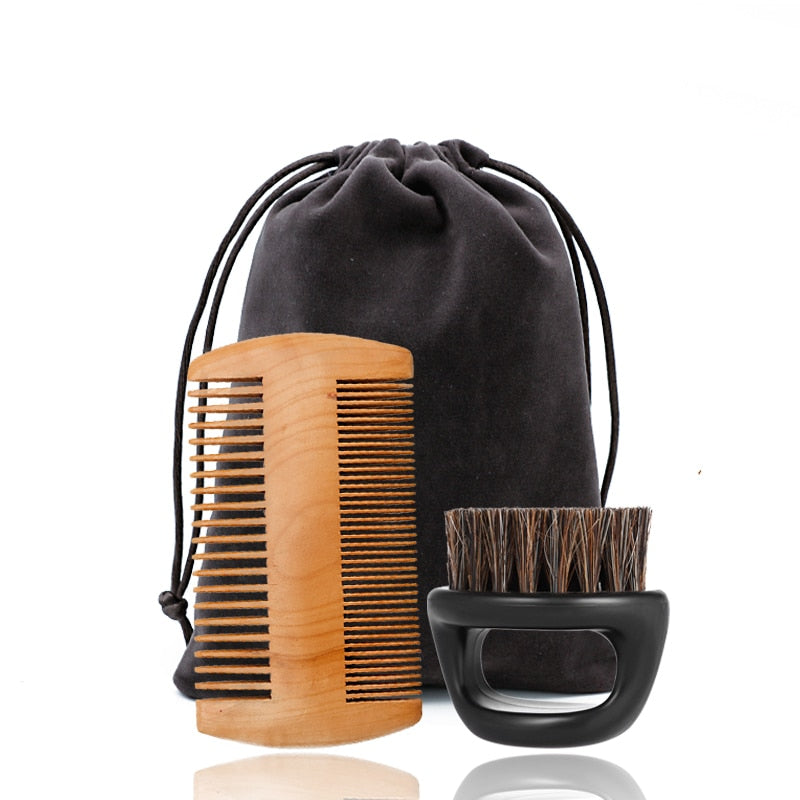 Professional Boar Bristle Beard Brush