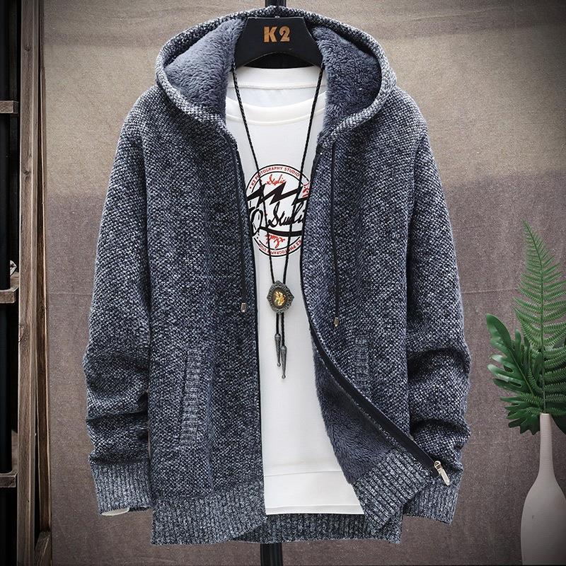 S-XXL Fleece Sweater Coat - 5 COLOURS