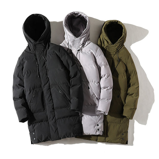XS-7XL Long Winter Jacket - 3 COLOURS