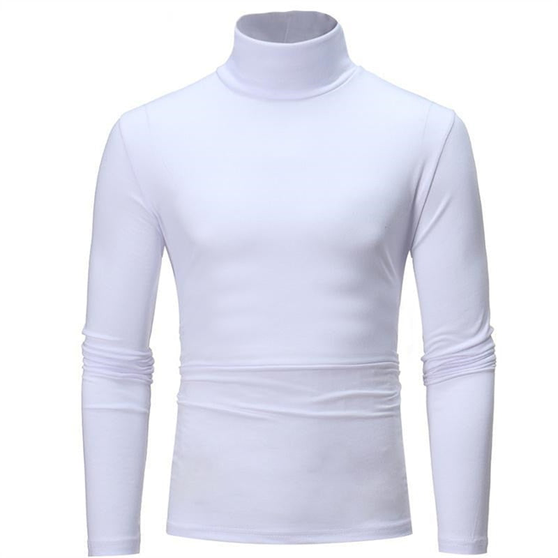 XS-XL Casual Slim Fit Basic Turtleneck  - 7 colours