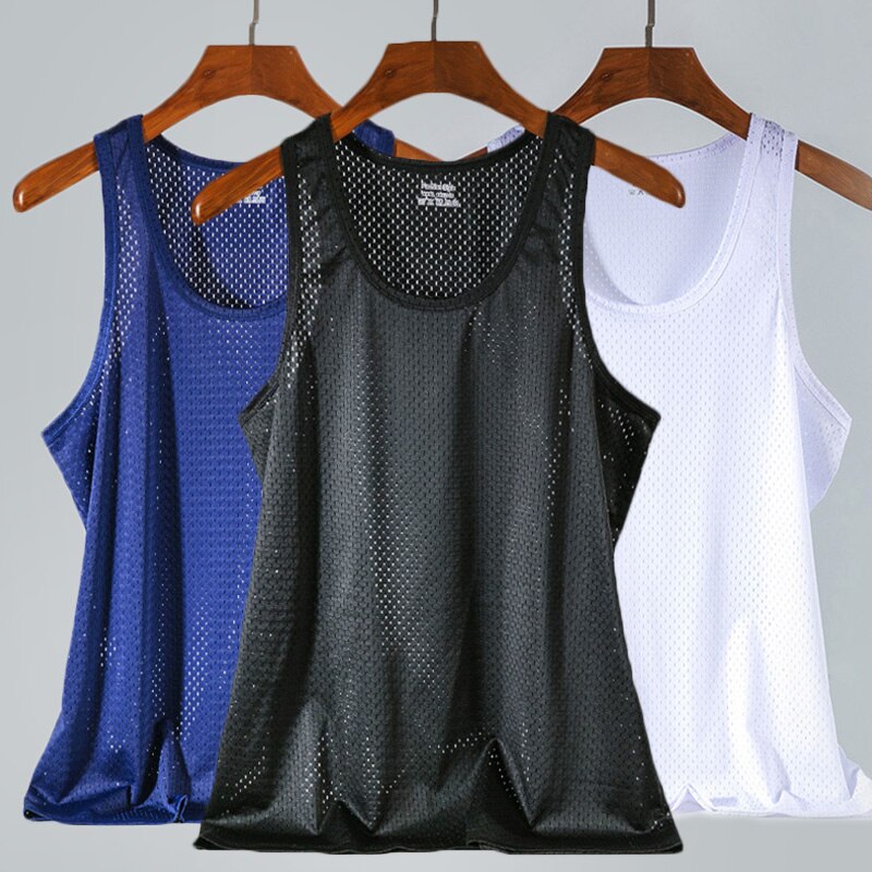 XS-XL Mesh Fitness Vest - 4 colours