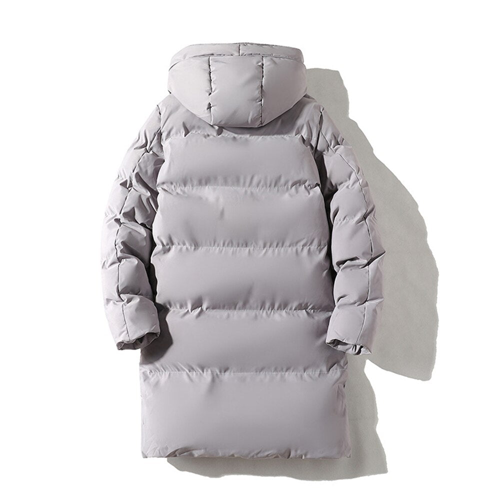 XS-7XL Long Winter Jacket - 3 COLOURS