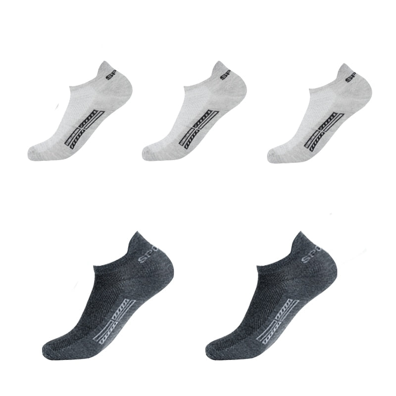5 Pack Ankle Sports Socks