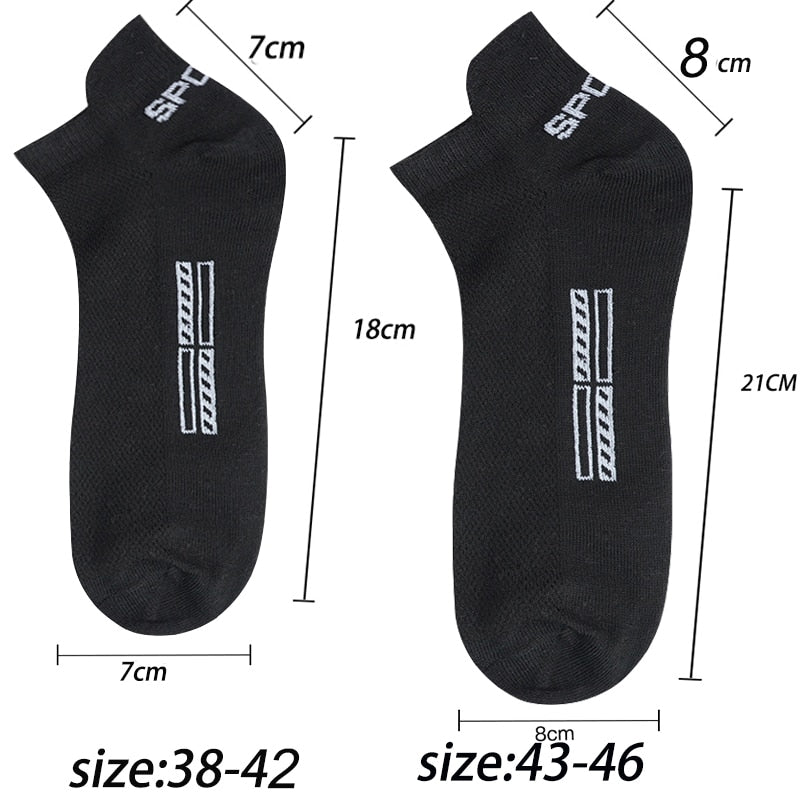 5 Pack Ankle Sports Socks