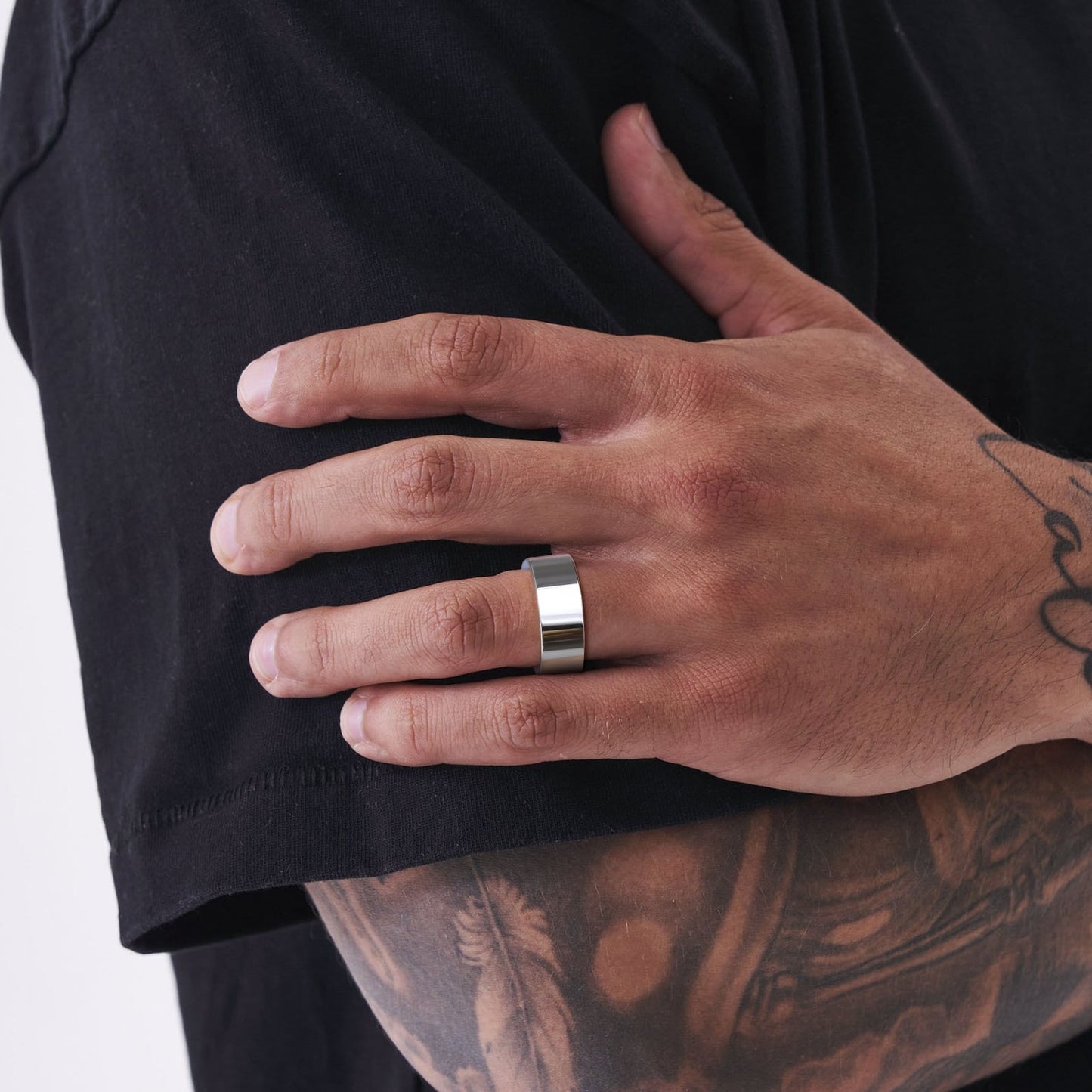 8mm Ring/Wedding Band - gold or silver