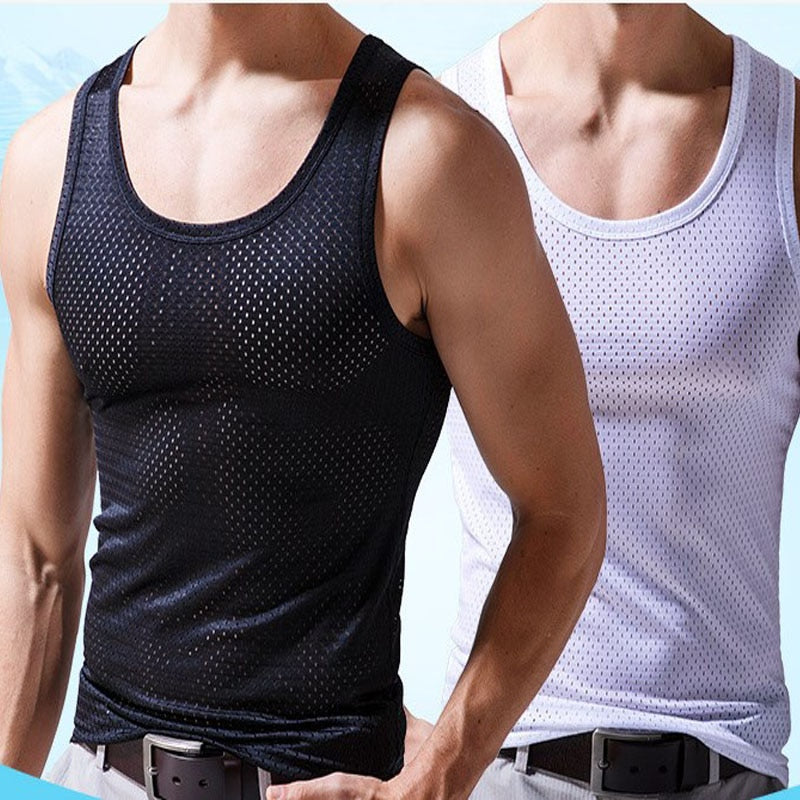 XS-XL Mesh Fitness Vest - 4 colours