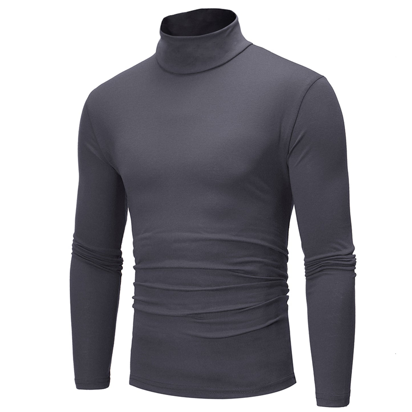 XS-XL Casual Slim Fit Basic Turtleneck  - 7 colours