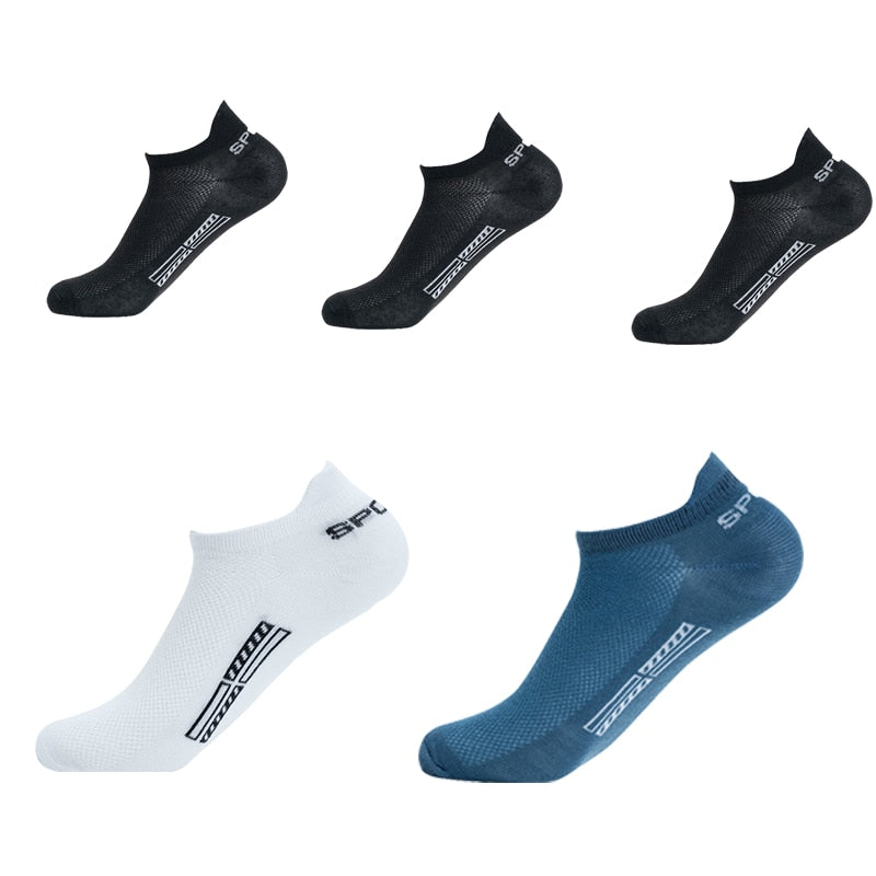 5 Pack Ankle Sports Socks