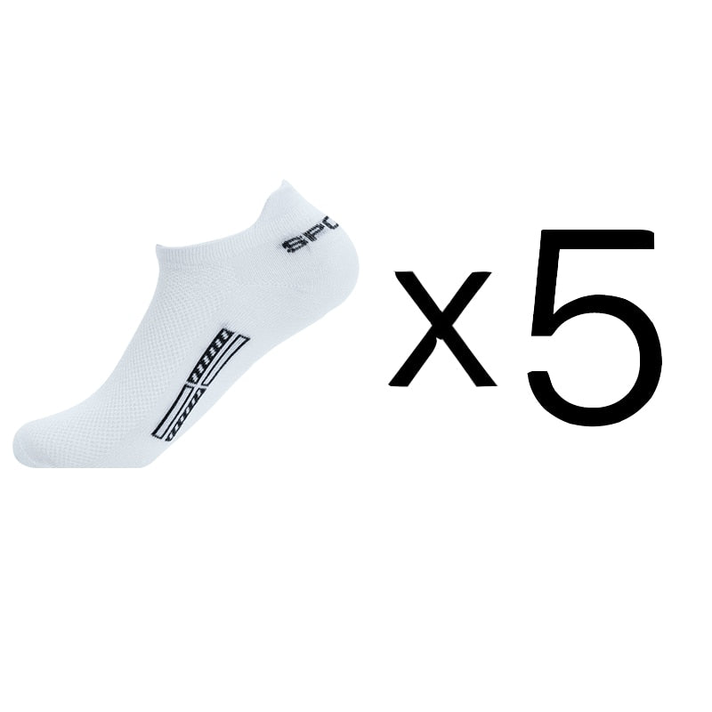 5 Pack Ankle Sports Socks