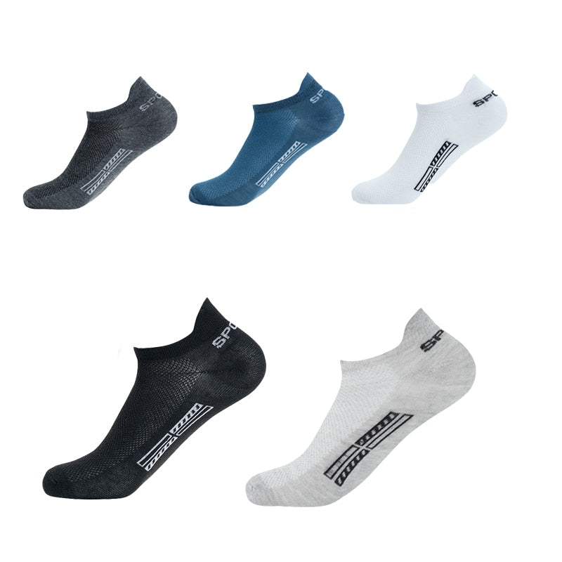 5 Pack Ankle Sports Socks