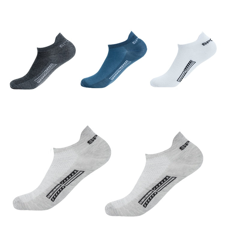 5 Pack Ankle Sports Socks