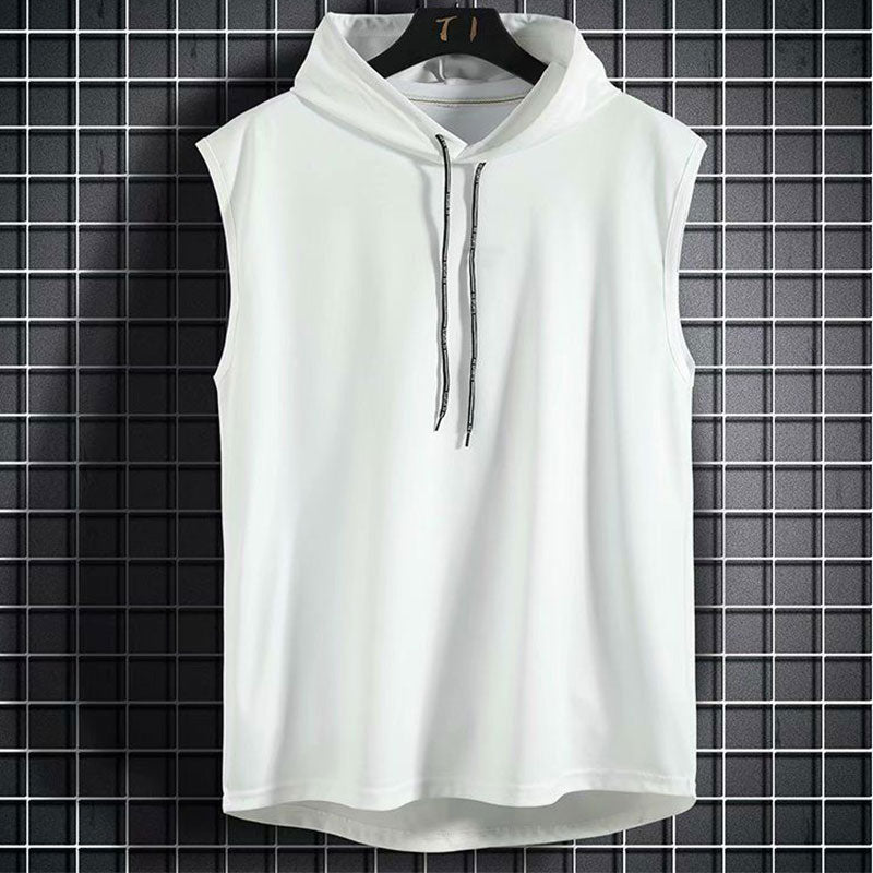 Tommy Sleeveless Hoodie Vest
