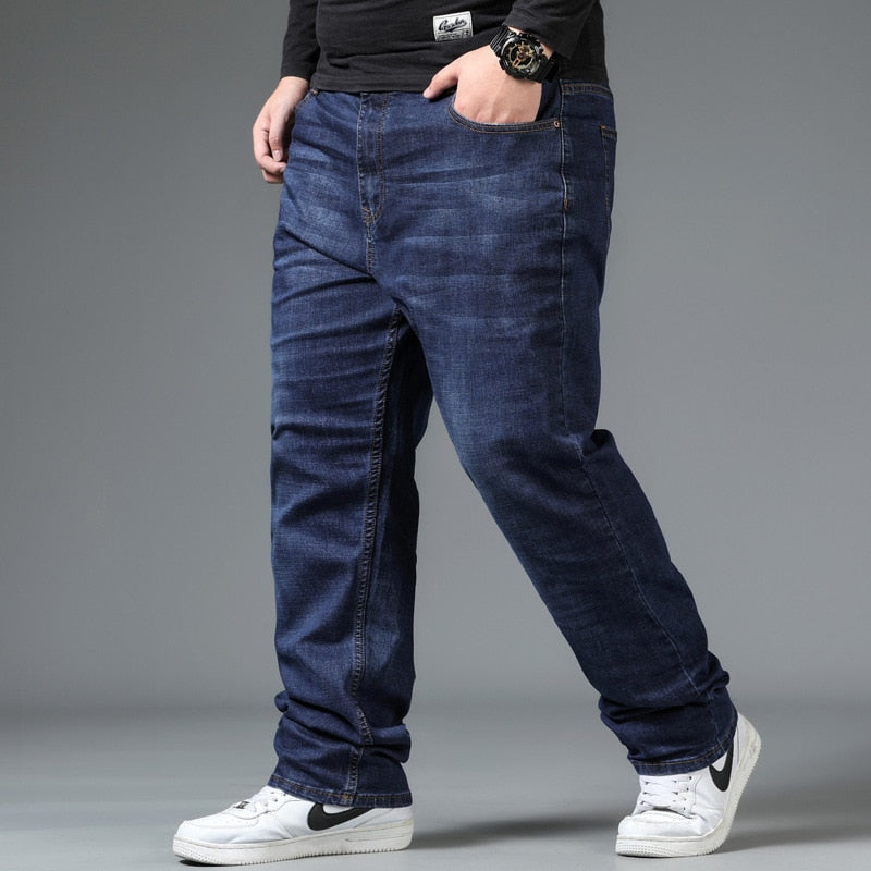 Men's Stretch Baggy Jeans - 2 colours