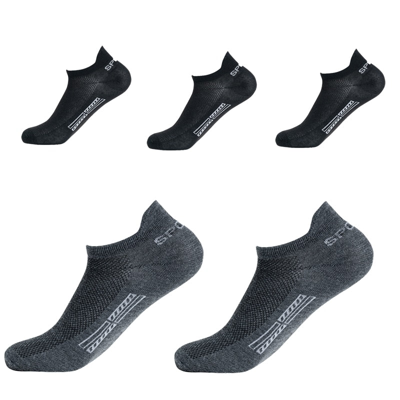 5 Pack Ankle Sports Socks