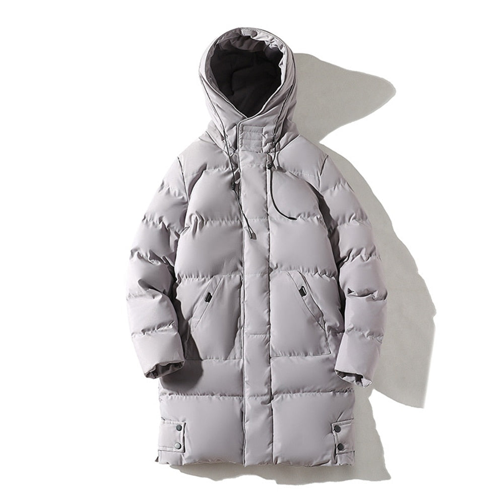 XS-7XL Long Winter Jacket - 3 COLOURS