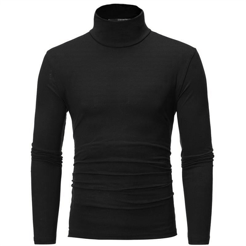 XS-XL Casual Slim Fit Basic Turtleneck  - 7 colours