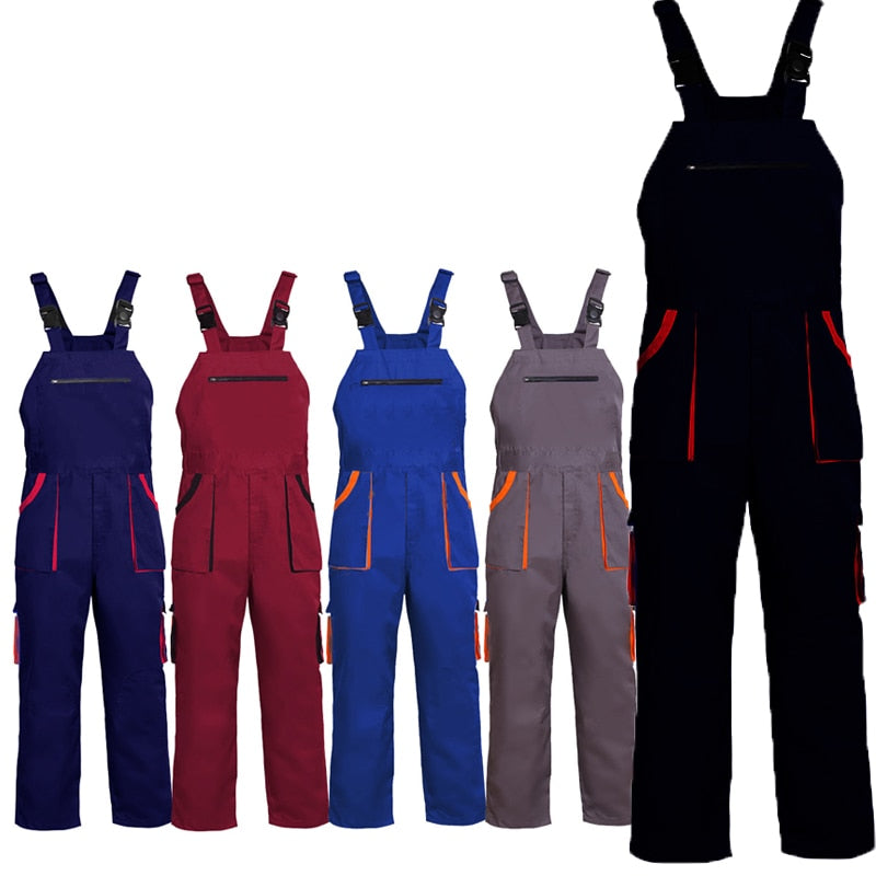 XS-XL Men's Work Overalls - 5 COLOURS