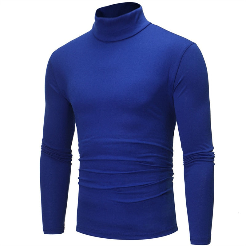 XS-XL Casual Slim Fit Basic Turtleneck  - 7 colours